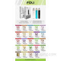 1,8 ml Foli Infinity Pod angewendet auf Relx Pod